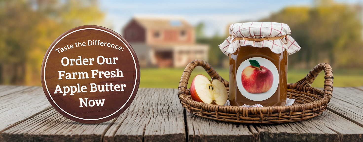 Order our farm fresh apple butter