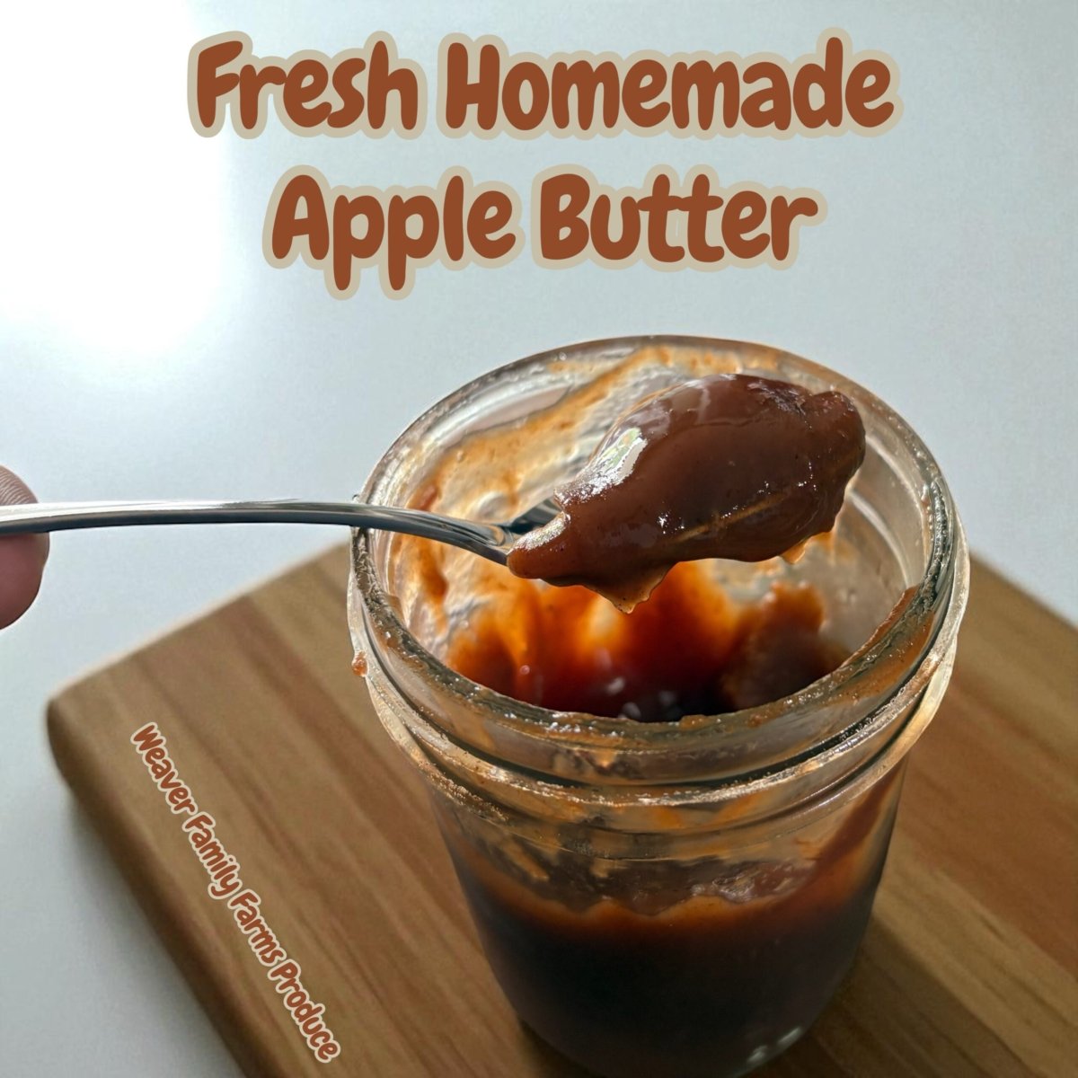 farm fresh apple butter weaver family farms produce
