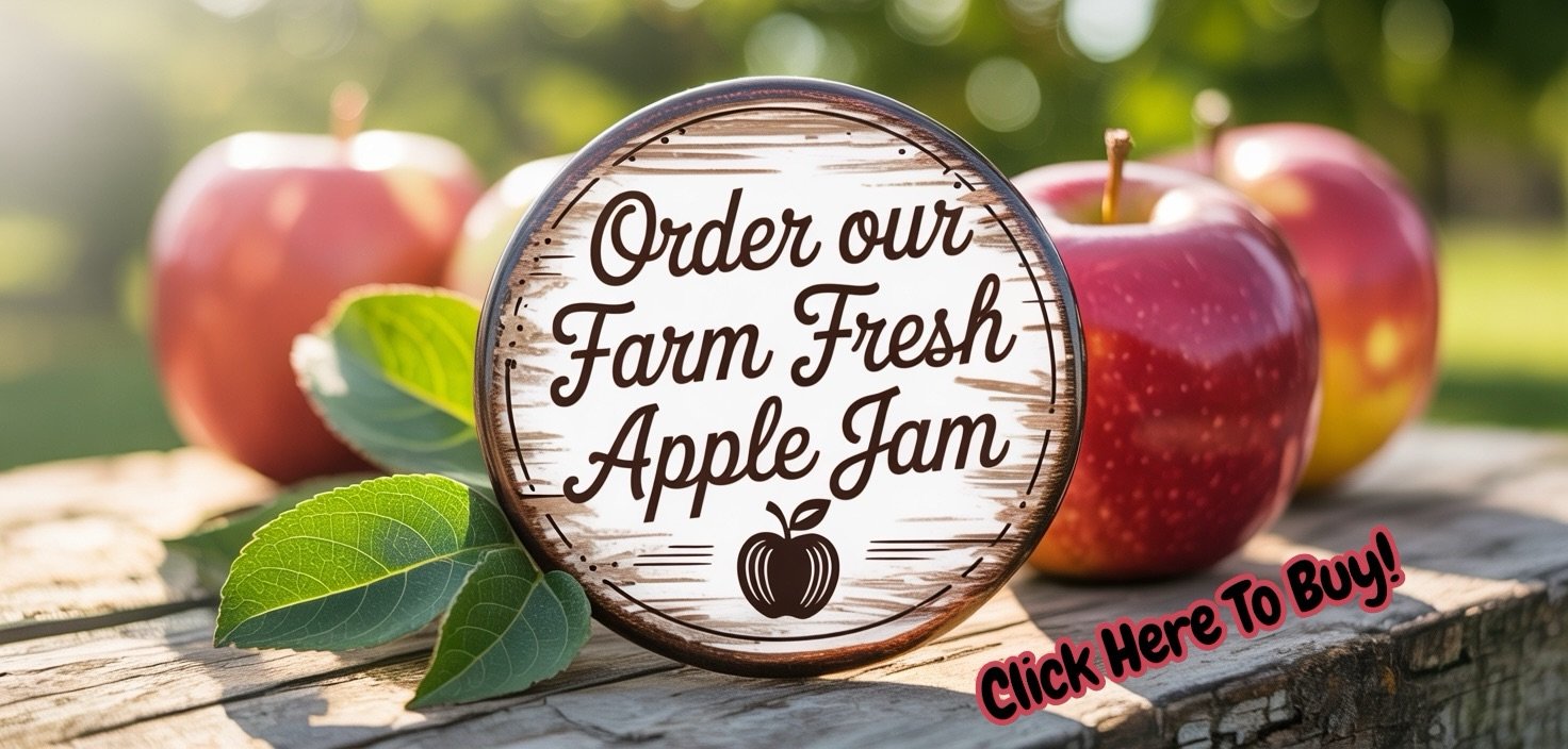 Order our farm fresh apple jam here! 