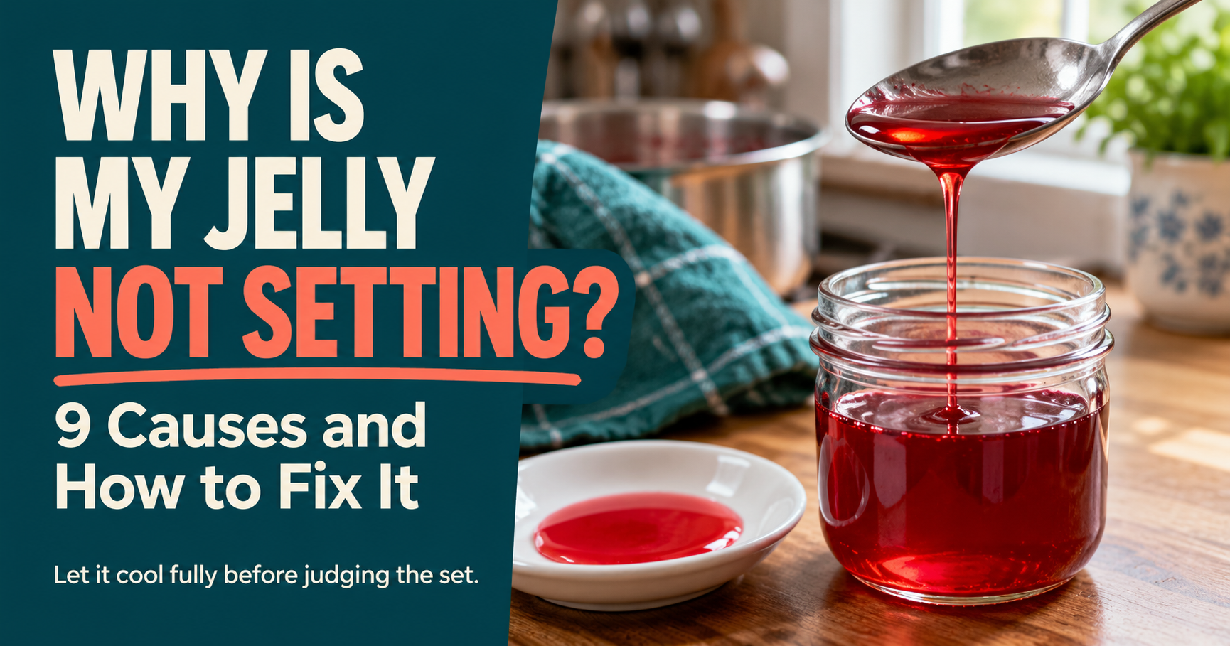 Why Is My Jelly Not Setting? 9 Causes and How to Fix It